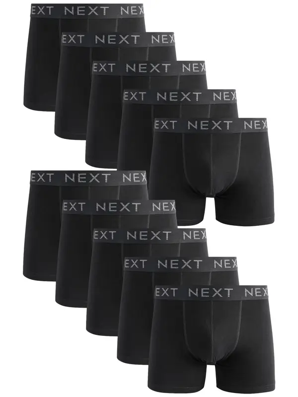 Next Next Boksarice  siva / črna