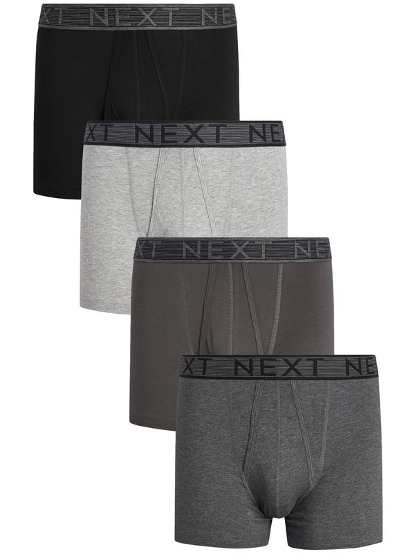 Next Next Boksarice  siva / pegasto siva / črna