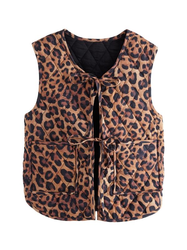 Next Next Brezrokavnik  bež / črna