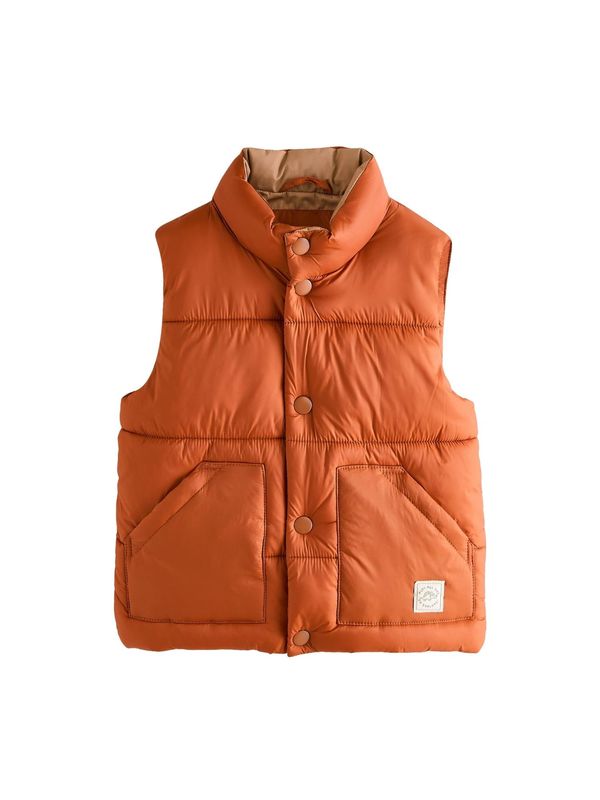 Next Next Brezrokavnik  bež / rjava