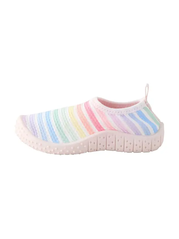 Next Next Čevelj za na plažo/kopanje  nebeško modra / rumena / lila / roza