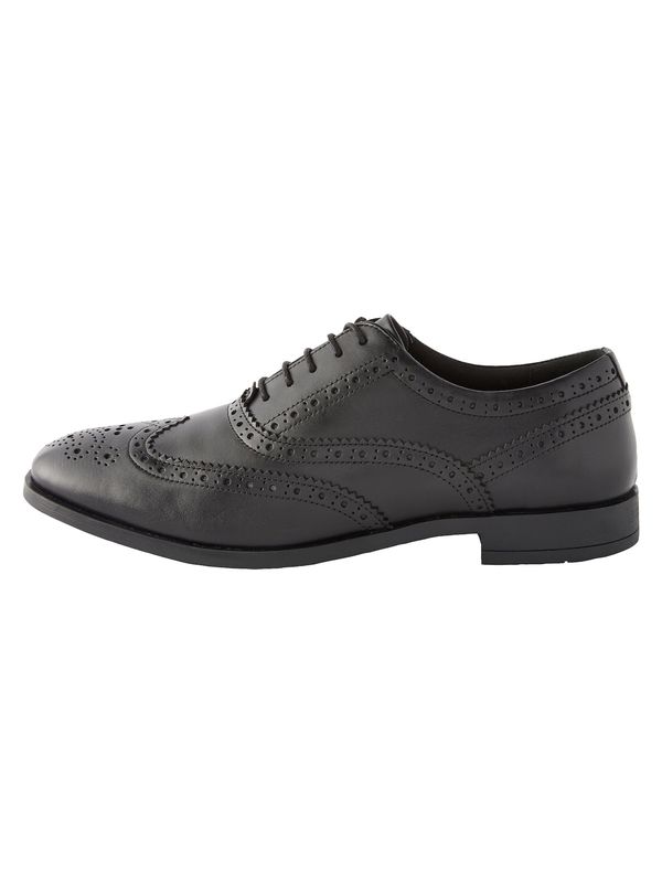 Next Next Čevlji na vezalke 'Oxford-Brogues'  črna