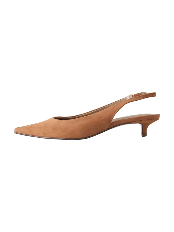 Next Next Čevlji s peto in s paščki 'Forever Comfort®'  karamel