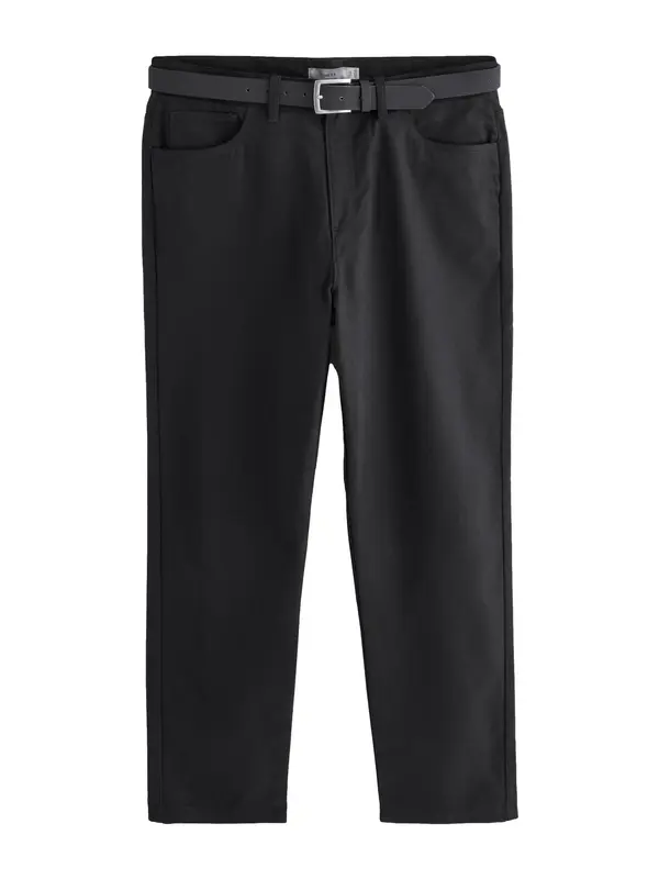 Next Next Chino hlače  črna