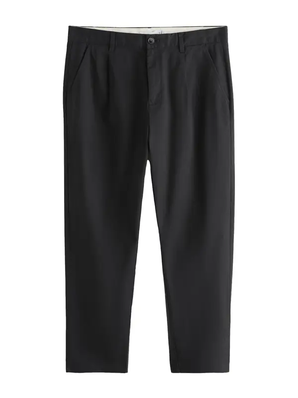 Next Next Chino hlače  črna