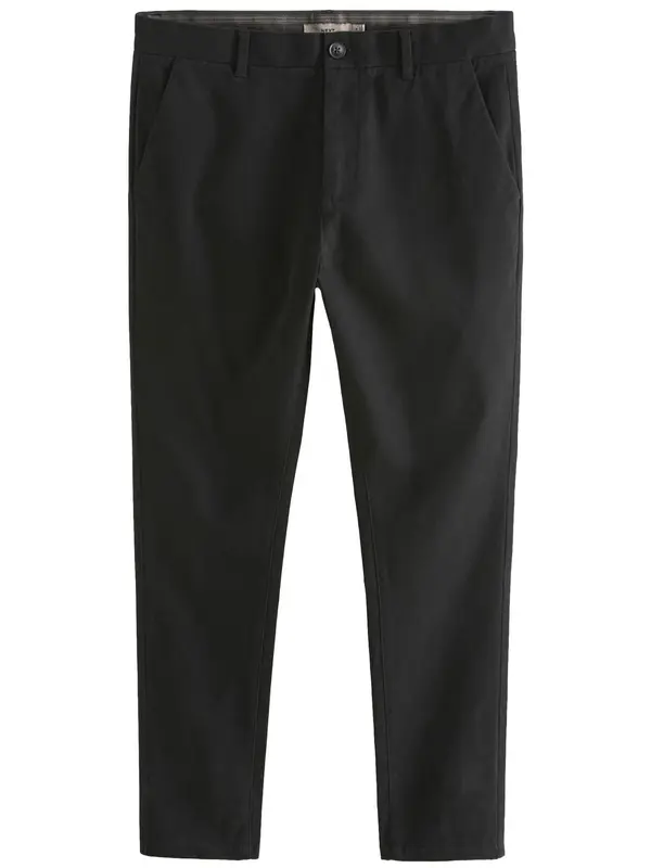Next Next Chino hlače  črna