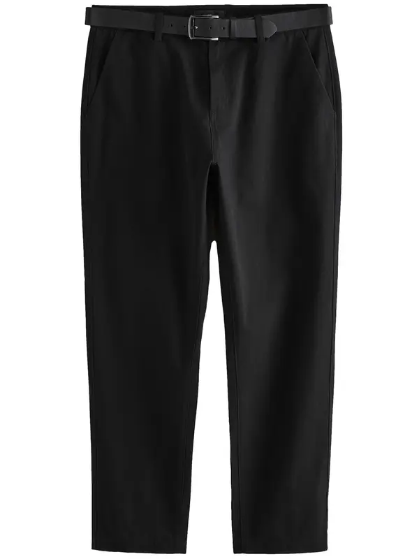 Next Next Chino hlače  črna