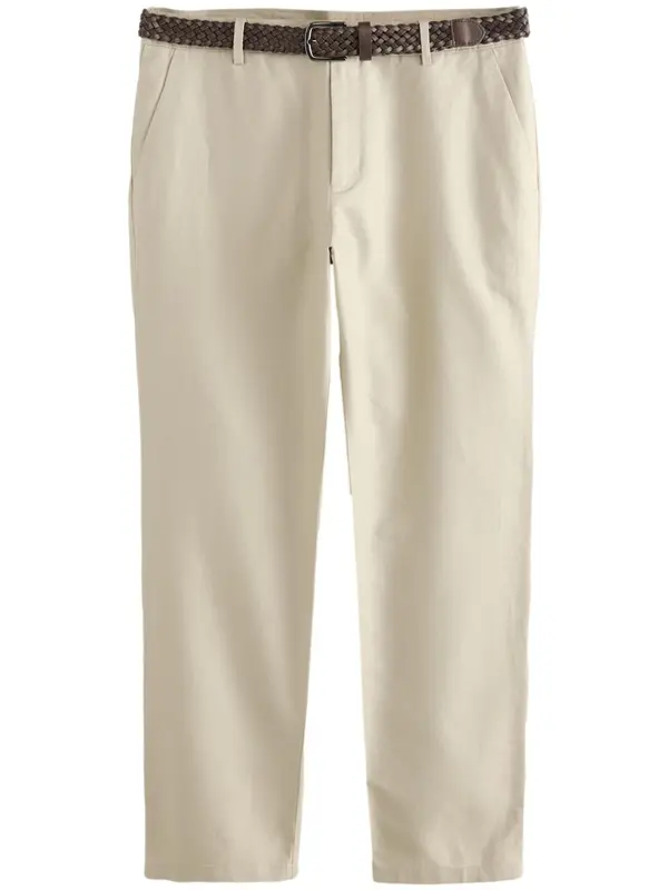 Next Next Chino hlače  kit / temno rjava