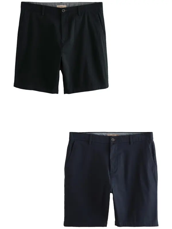 Next Next Chino hlače  mornarska / črna