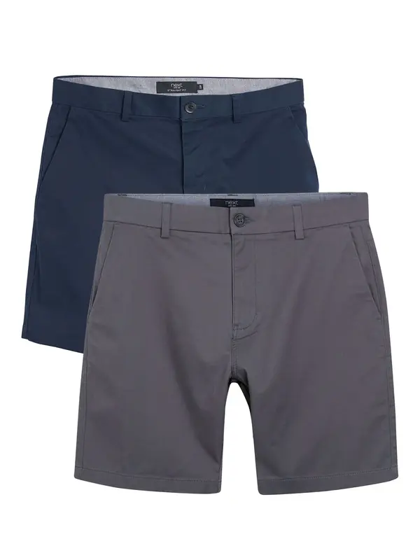 Next Next Chino hlače  mornarska / siva