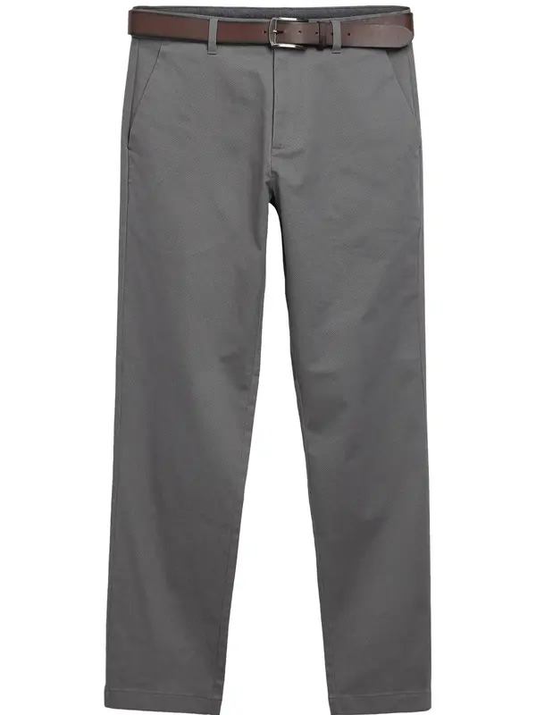 Next Next Chino hlače  rjava / temno siva