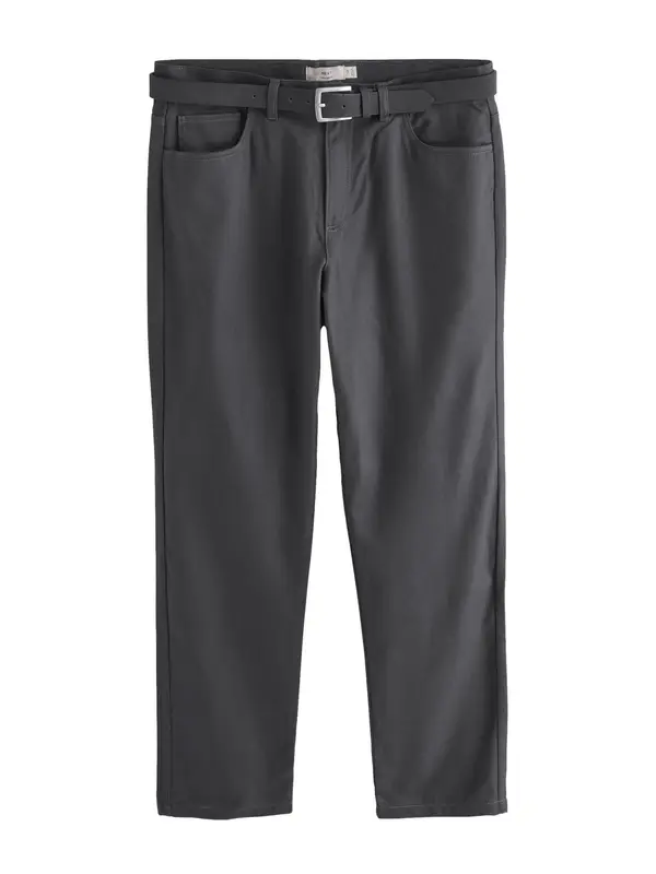 Next Next Chino hlače  temno siva