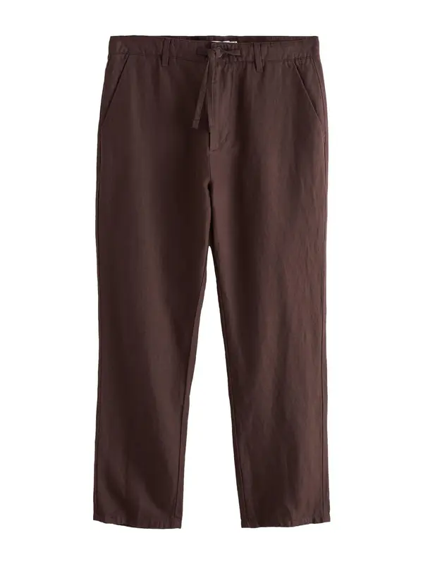 Next Next Chino hlače  vinsko rdeča