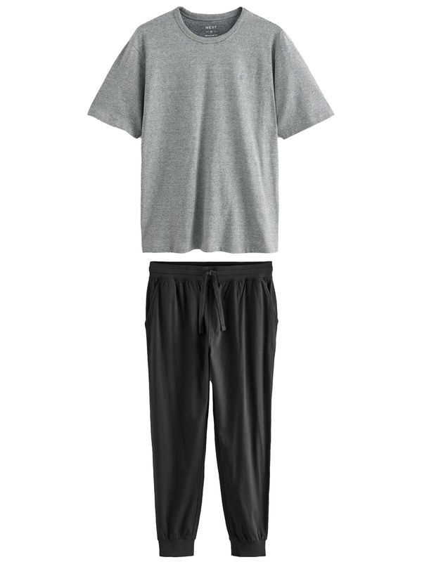Next Next Dolga pižama  siva