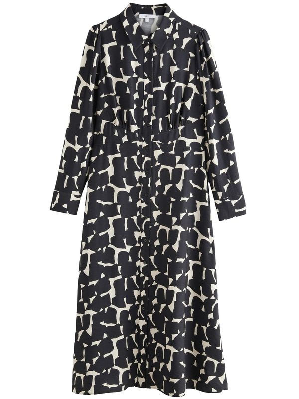 Next Next Dolga srajca  črna / bela