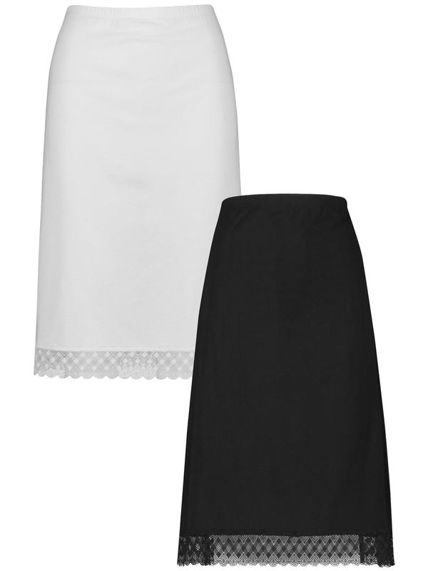 Next Next Dolge spodnje hlače  črna / bela