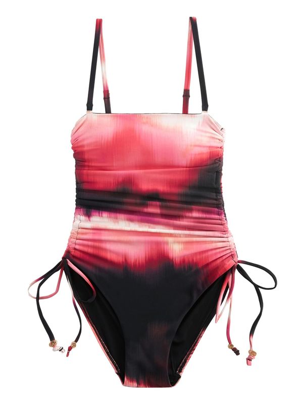 Next Next Enodelne kopalke  mešane barve / roza