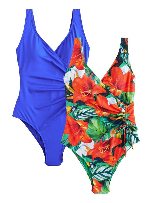 Next Next Enodelne kopalke  modra / temno zelena / oranžna / rdeča