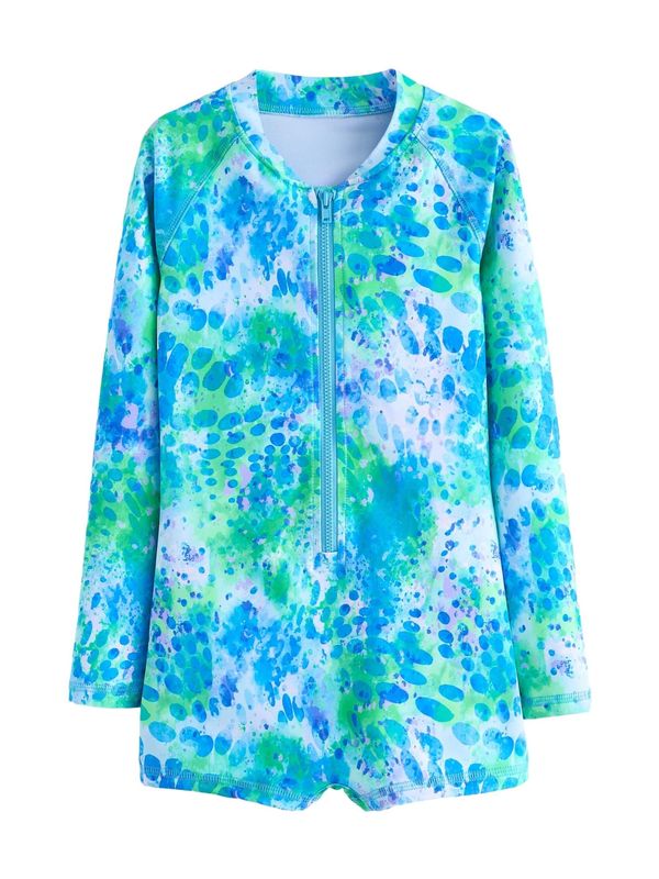 Next Next Enodelne kopalke  modra / zelena / bela