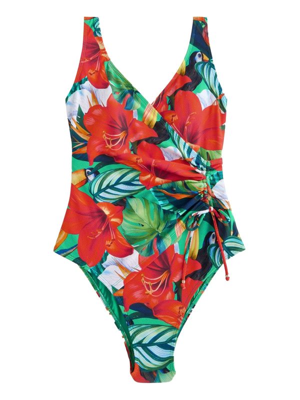 Next Next Enodelne kopalke  mornarska / smaragd / rdeča / bela