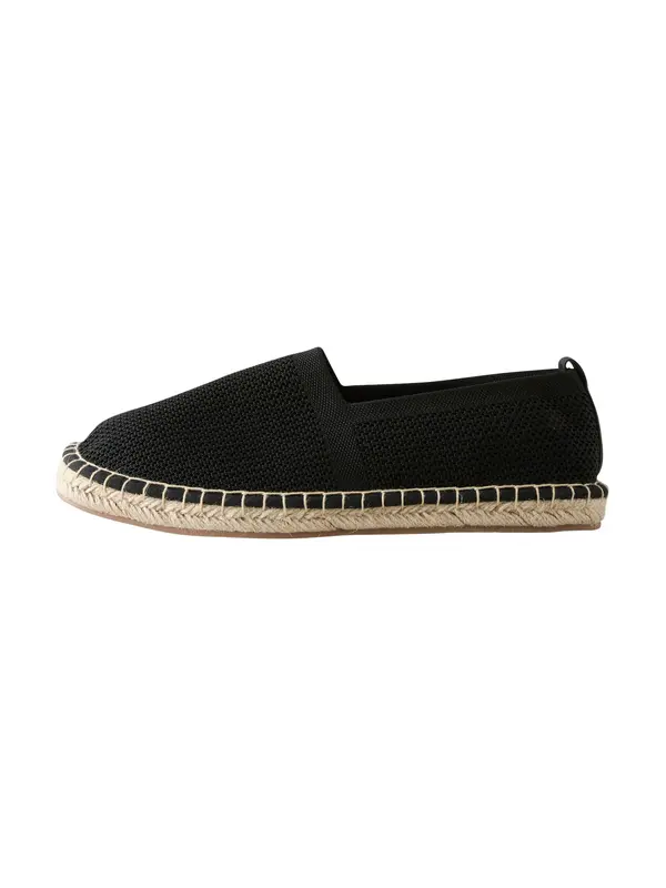 Next Next Espadrile  črna