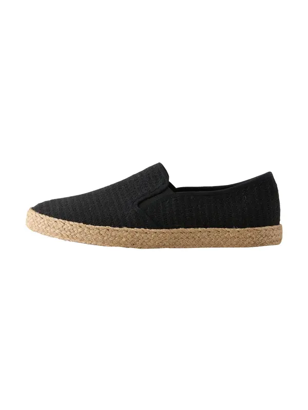Next Next Espadrile  črna