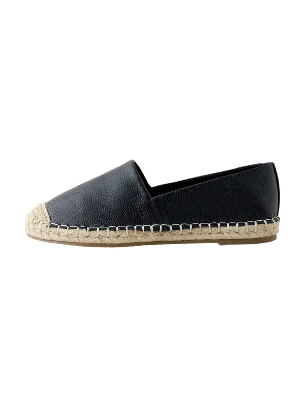 Next Next Espadrile 'Forever Comfort'  črna