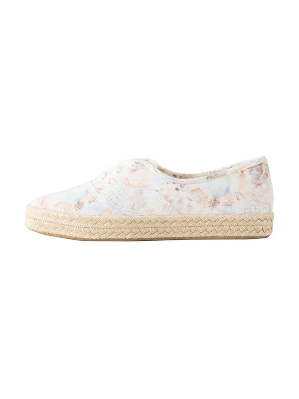 Next Next Espadrile 'Forever Comfort'  svetlo modra / rjava / roza / bela