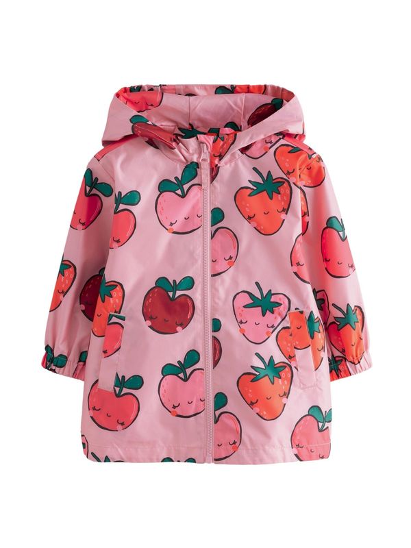 Next Next Funkcionalna jakna  zelena / roza / krvavo rdeča