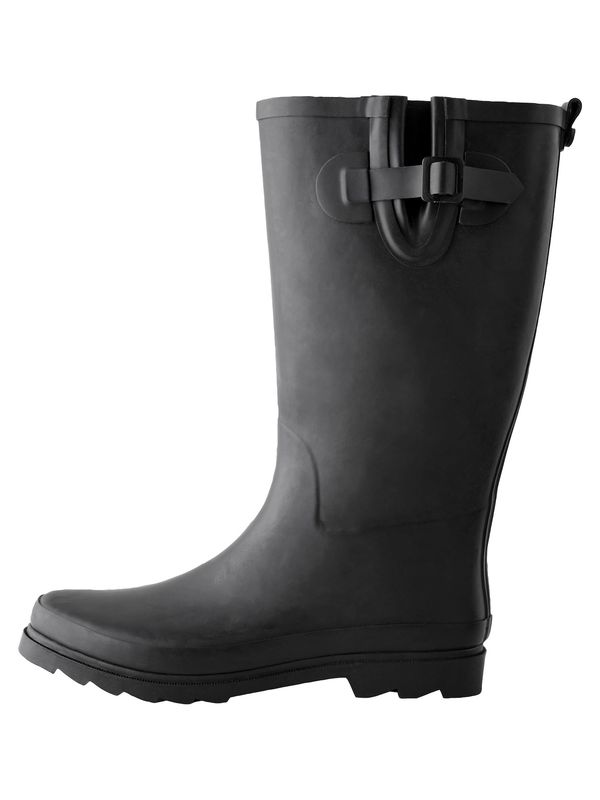 Next Next Gumijasti škornji  črna