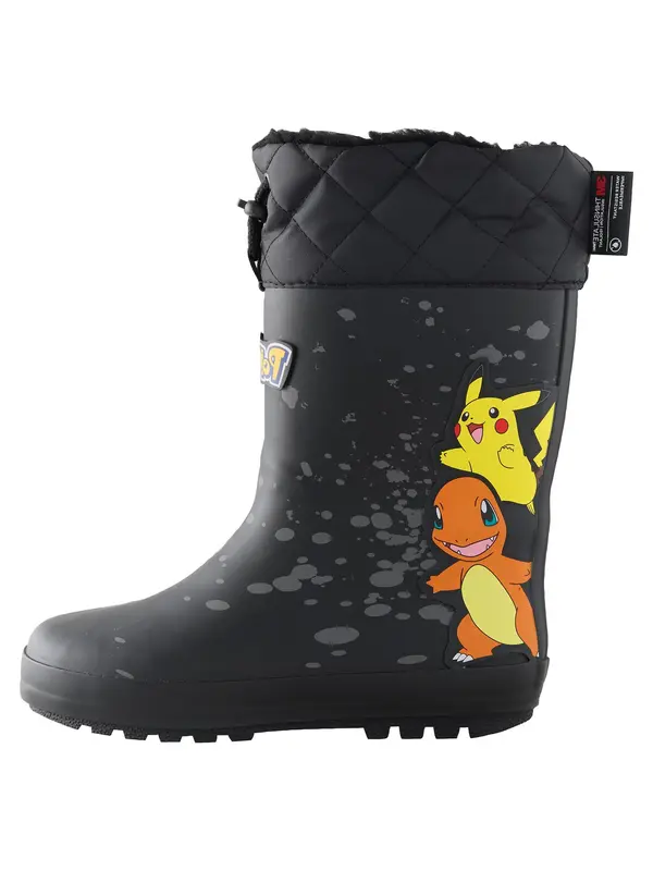 Next Next Gumijasti škornji 'Pokemon'  rumena / oranžna / črna