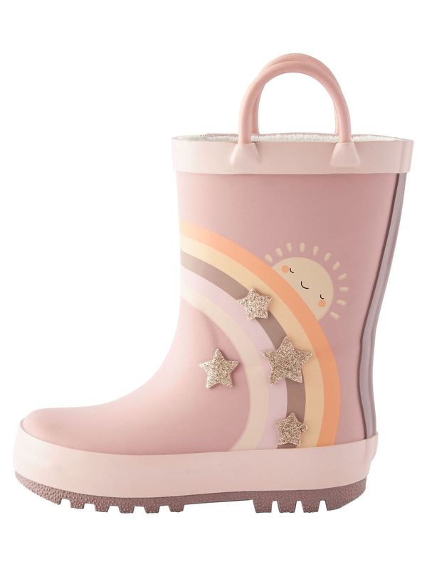 Next Next Gumijasti škornji  rumena / oranžna / roza