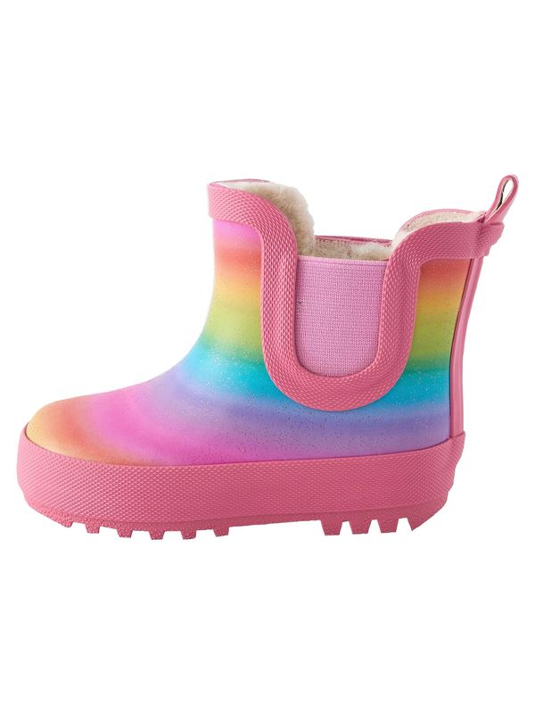 Next Next Gumijasti škornji  svetlo modra / svetlo zelena / lila / roza