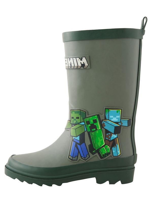 Next Next Gumijasti škornji  svetlo modra / temno modra / zelena / kaki