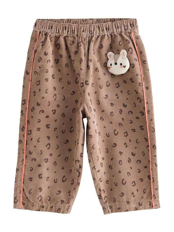 Next Next Hlače  bež / mešane barve