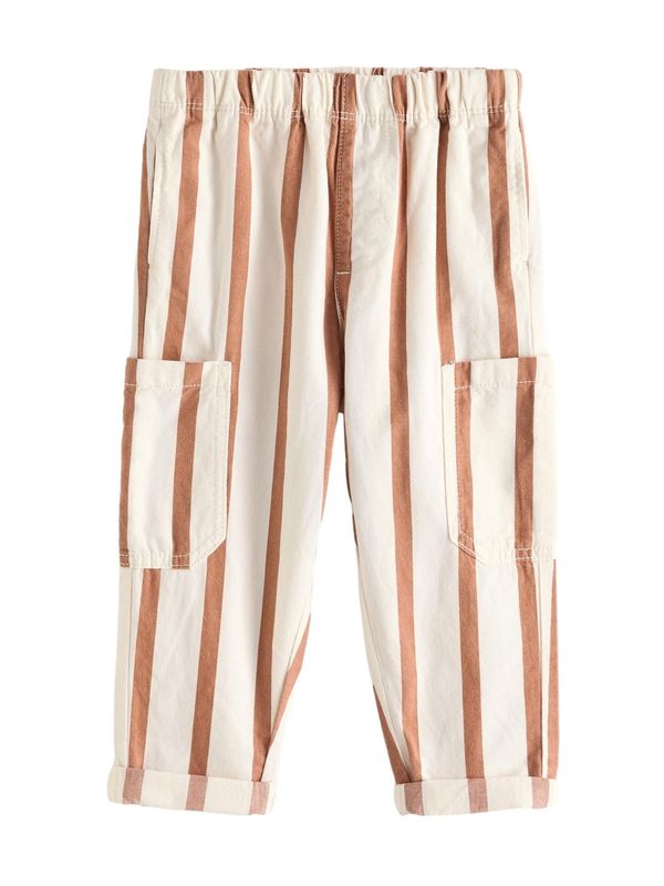 Next Next Hlače  ecru / rjava