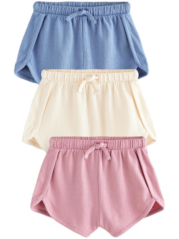 Next Next Hlače  kremna / kraljevo modra / staro roza