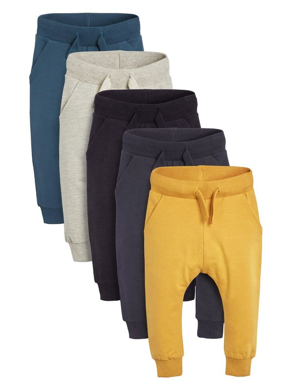 Next Next Hlače  marine / gorčica / pegasto siva / črna