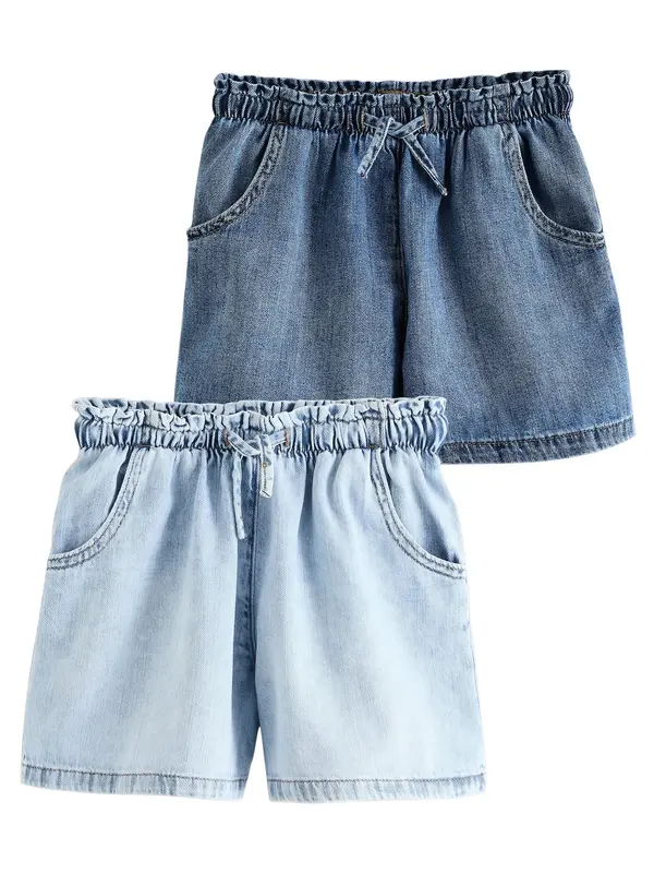 Next Next Hlače  moder denim / svetlo modra