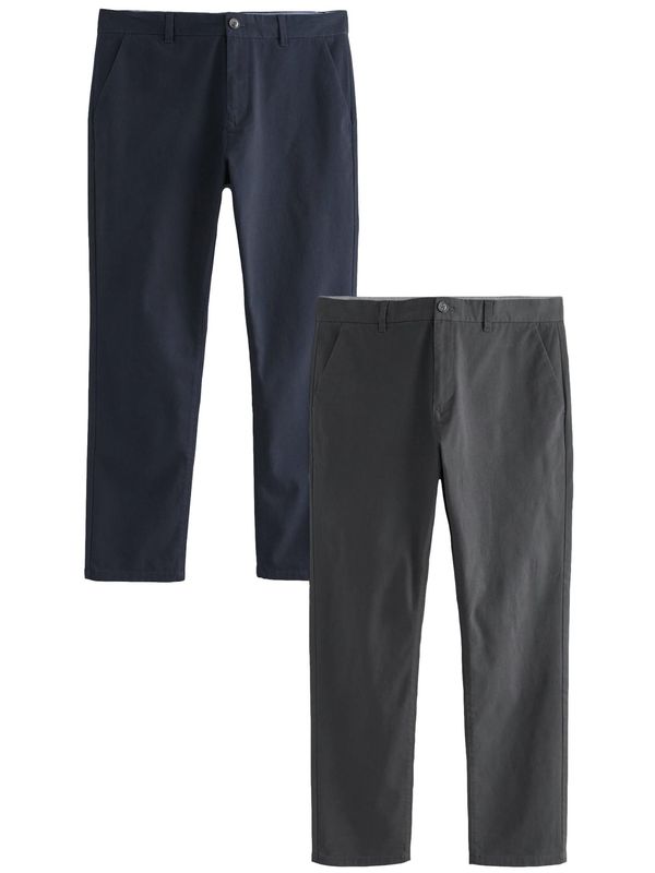 Next Next Hlače  modra / siva