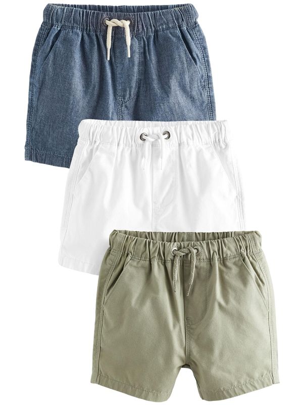 Next Next Hlače  modra / zelena / bela