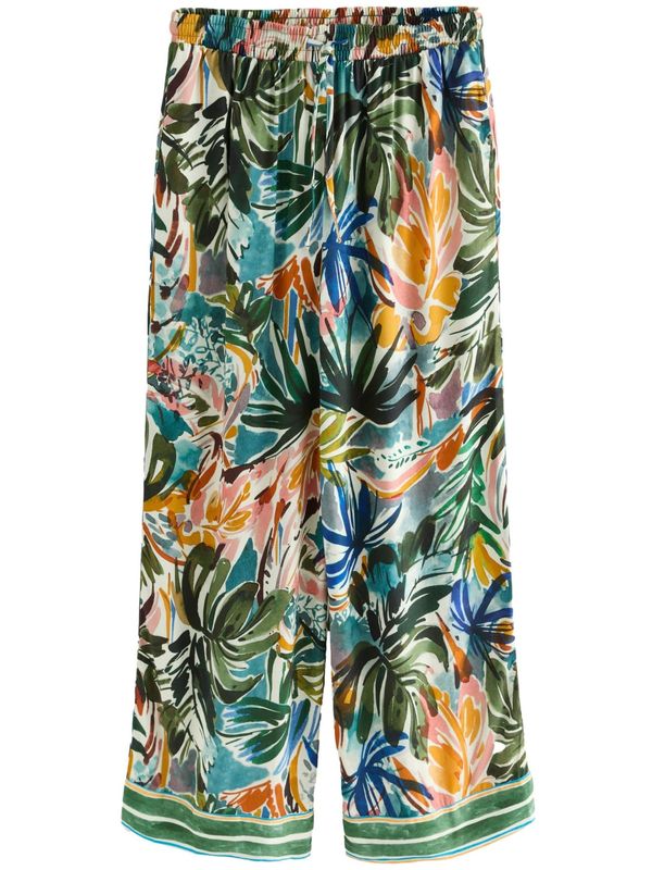 Next Next Hlače  modra / zelena / oliva / bela