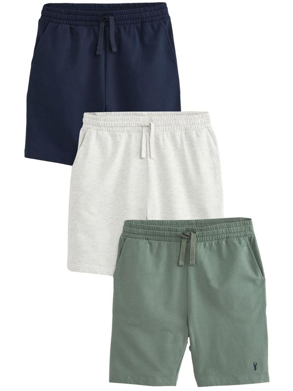 Next Next Hlače  mornarska / pegasto siva / zelena