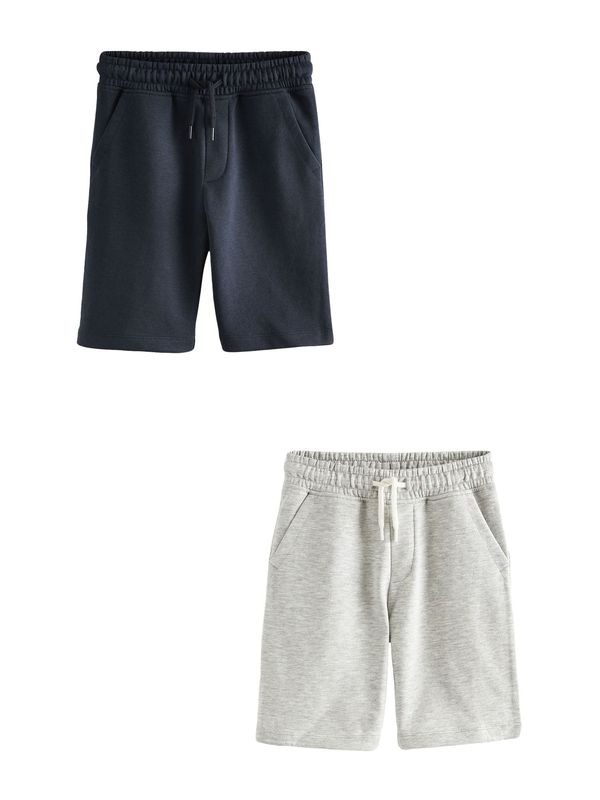 Next Next Hlače  mornarska / svetlo siva