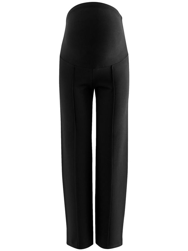 Next Next Hlače na rob  črna