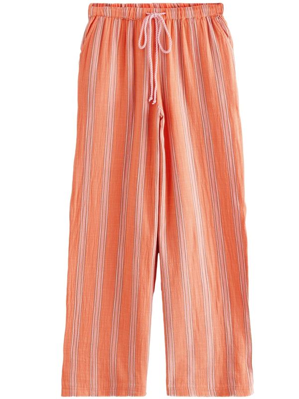 Next Next Hlače  oliva / oranžna / roza