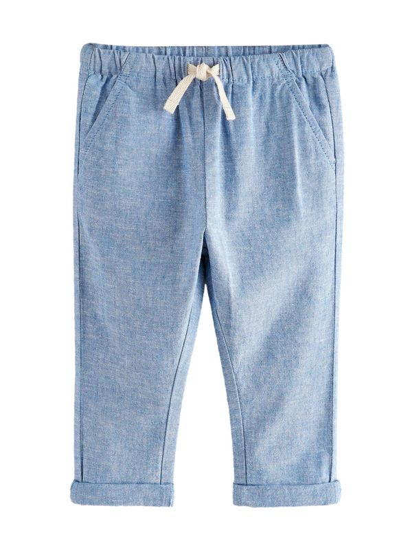 Next Next Hlače  progasto modra