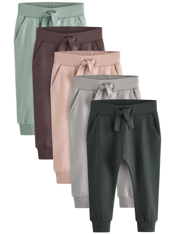 Next Next Hlače  rjava / siva / meta / črna