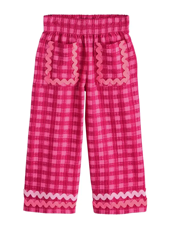 Next Next Hlače  roza / rosé / temno roza