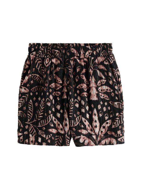 Next Next Hlače  rožnato zlata / črna